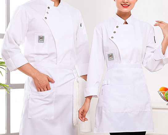 白色廚師服訂製
