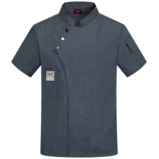 灰色廚師服訂製